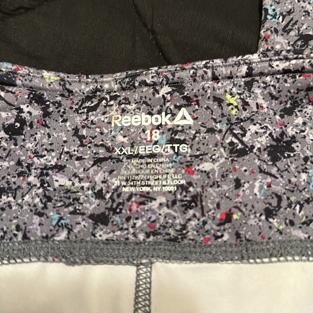 NWOT Juniors Reebok Leggings - Picture 3 of 7